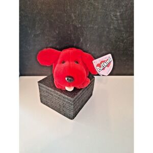 VINTAGE 2000 Swibco Puffins Rupert the Red Dog Plush